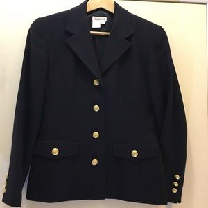 Talbots dark Navy Blazer